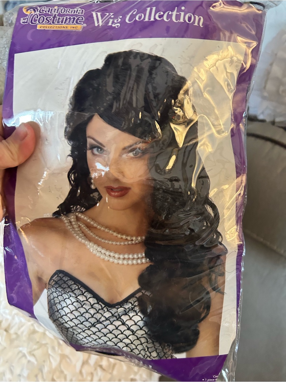 Mermaid Glamour Sexy Adult Costume Wig